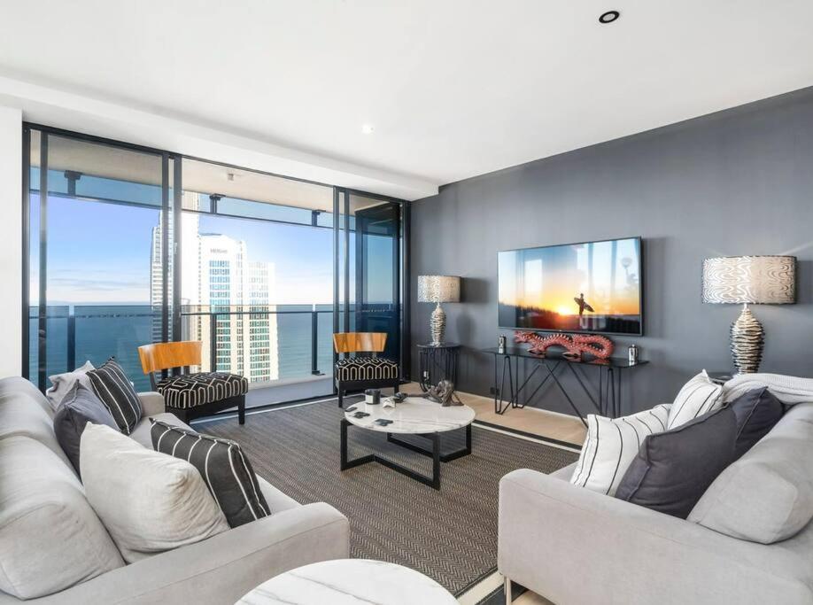 Exclusive Circle On Cavil Sub-Penthouse Luxury Apt - Hosted By Coastal Letting Gold Coast Kültér fotó