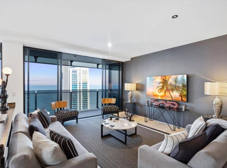 Exclusive Circle On Cavil Sub-Penthouse Luxury Apt - Hosted By Coastal Letting Gold Coast Kültér fotó